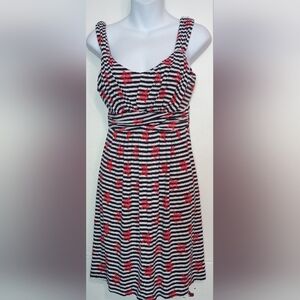 🌺BUNDLE ONLY🌺 Style & Co Striped Dress with Red Star Pattern